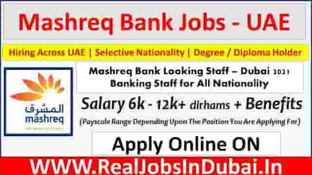 Mashreq Bank Careers Dubai Jobs