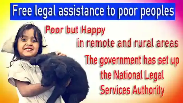 Free legal assistance to poor people in remote and rural areas