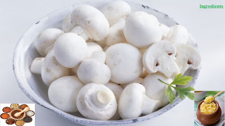 mushroom ghee roast ingredients