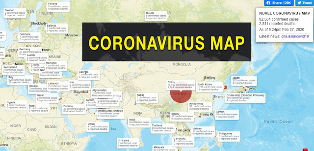  Novel Coronavirus - It Updates the Live Count Where and When