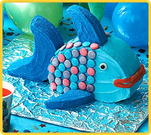 Fish Birthday Cakes on Know U Like Fish So This Is A Fish Cake Special For U