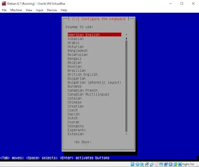 Pemilihan Keyboard