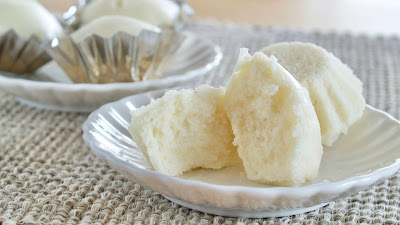 Steamed Rice Cake (Gluten Free / Vegan) 白糖糕 Bai Tang Gao