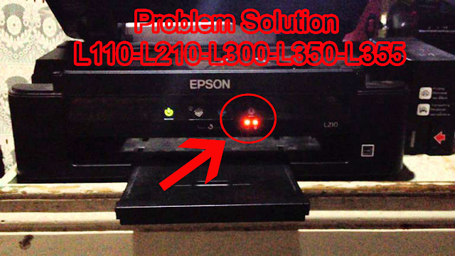 EPSON L110 L210 L300 L350 L355 Adjustment Program Reset