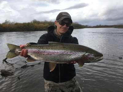 Rainbow Trout Fly Fishing Alaska