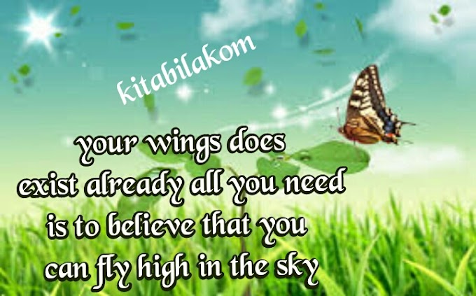 your wings does exist already, all you need is to believe that you can fly high in the sky