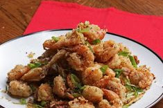   Crunchy Salt And Pepper Shrimp