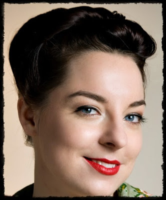  vintage simple hairstyles - cute easy updo