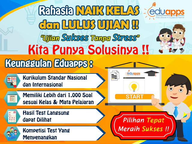 Soal Ujian Nasional, Ujian Sekolah, Ulangan Harian Terlengkap di Indonesia