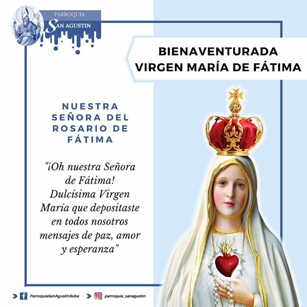 Virgen María de Fátima