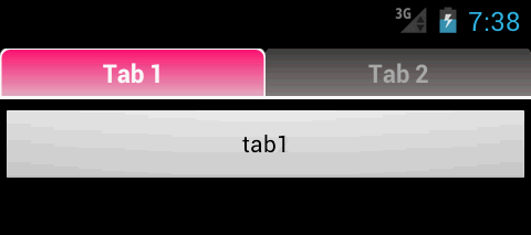 How to change the background color of a tab and indicator in TabLayout