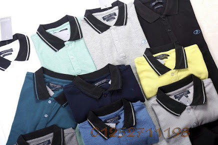Kho bán buôn quần áo Made in Vietnam, VNXK,  áo phông nam có cổ geox