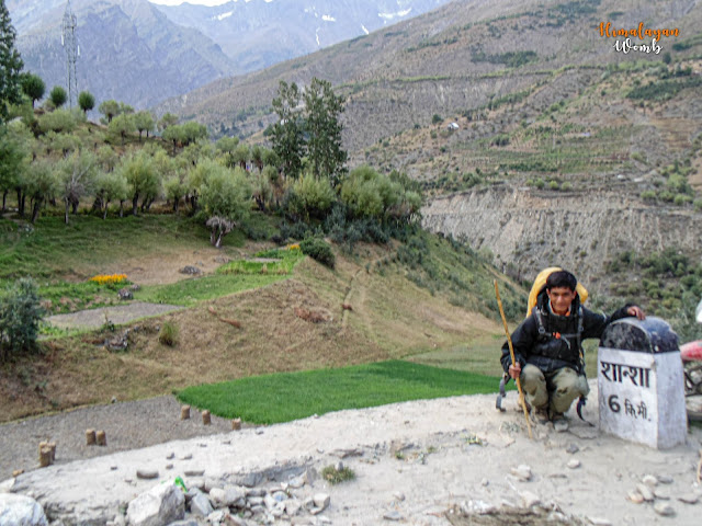 Shanha village lahaul valley