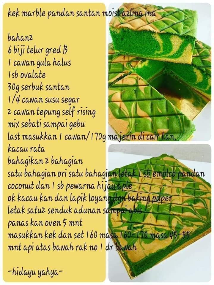 Resepi Kek Pisang Moist Bakar - Contoh Songo