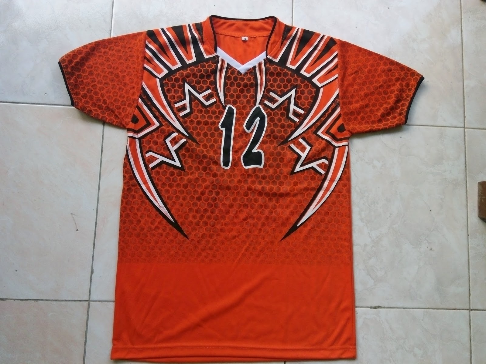 PRADANA SPORT "JERSEY PRINTING": Kaos Voli Motif Proliga