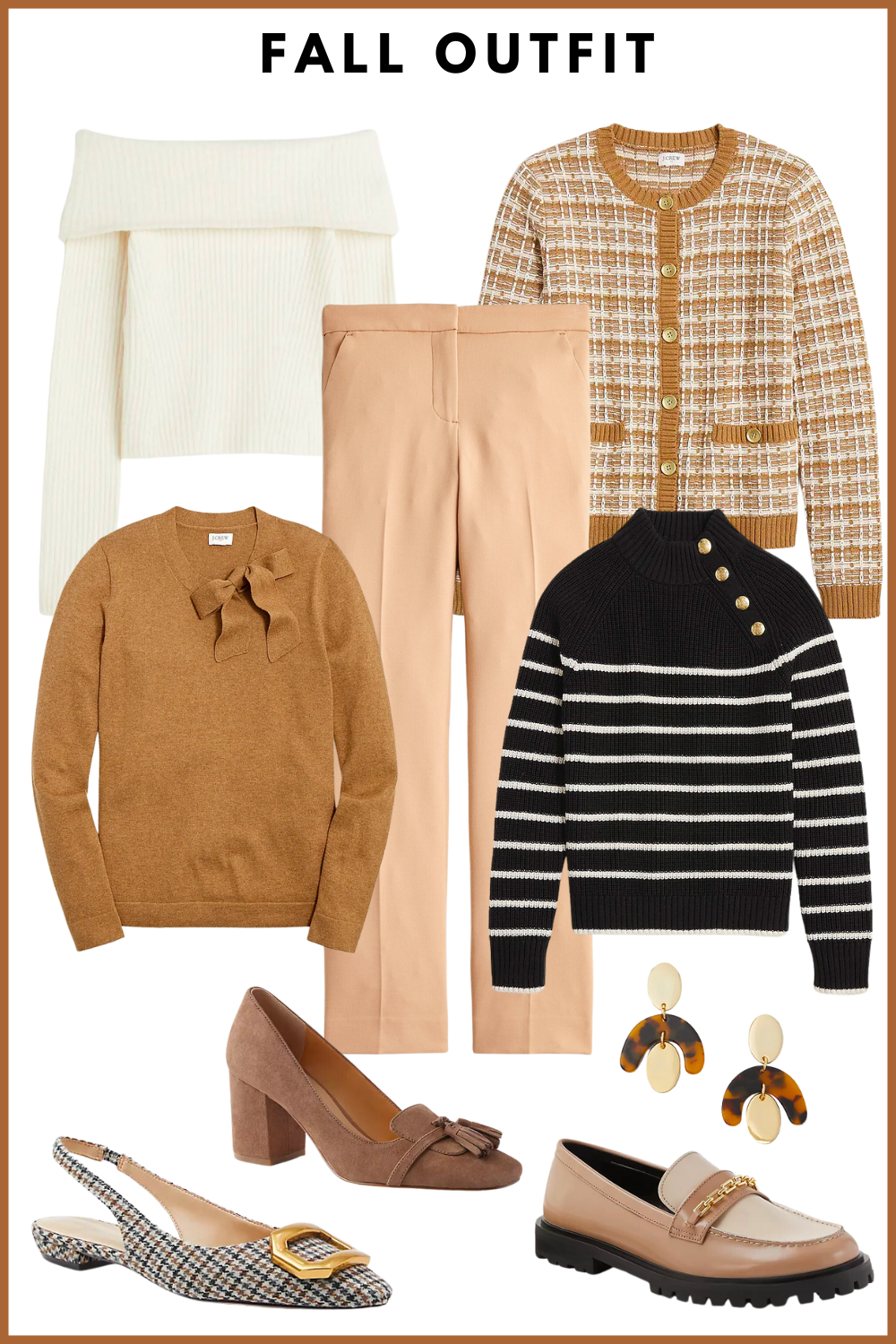 fall sweaters, cozy sweaters, fall work outfit ideas