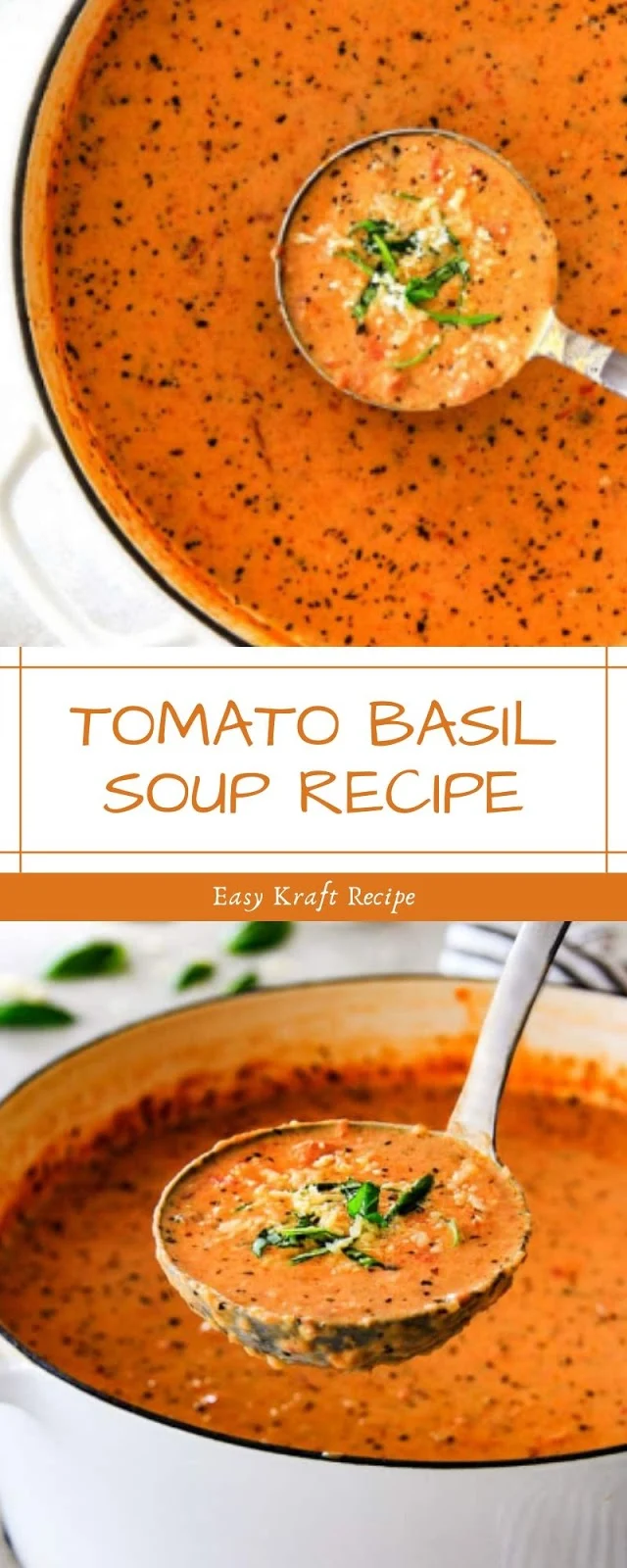 TOMATO BASIL SOUP RECIPE