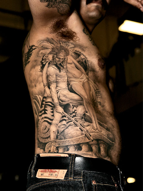 Native American Indian Tattoo Designs for Men