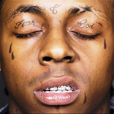 Lil Wayne's face tattoo