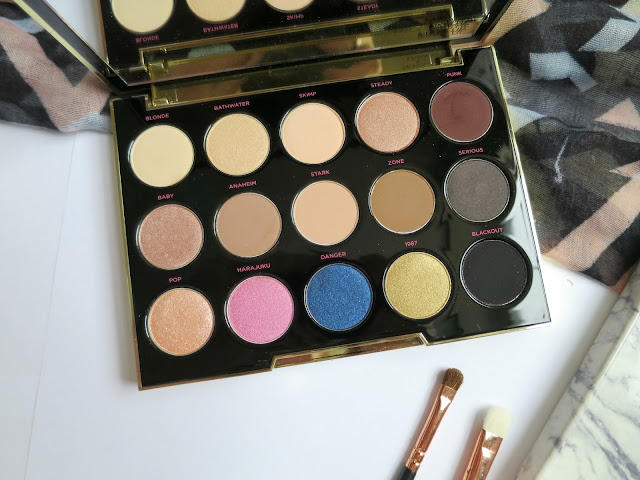 Urban Decay Gwen Stefani Eye Shadow Palette Neutral Favourite Swatch Shades