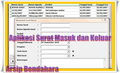 Aplikasi Surat Masuk Atau Keluar Format Excel