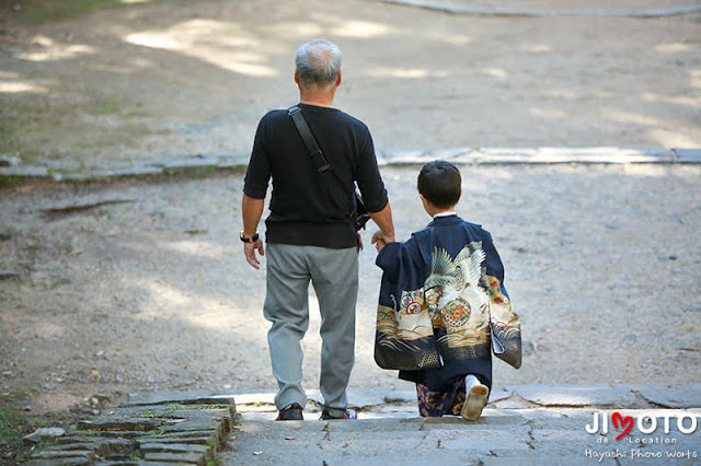 手向山八幡宮で七五三の出張撮影