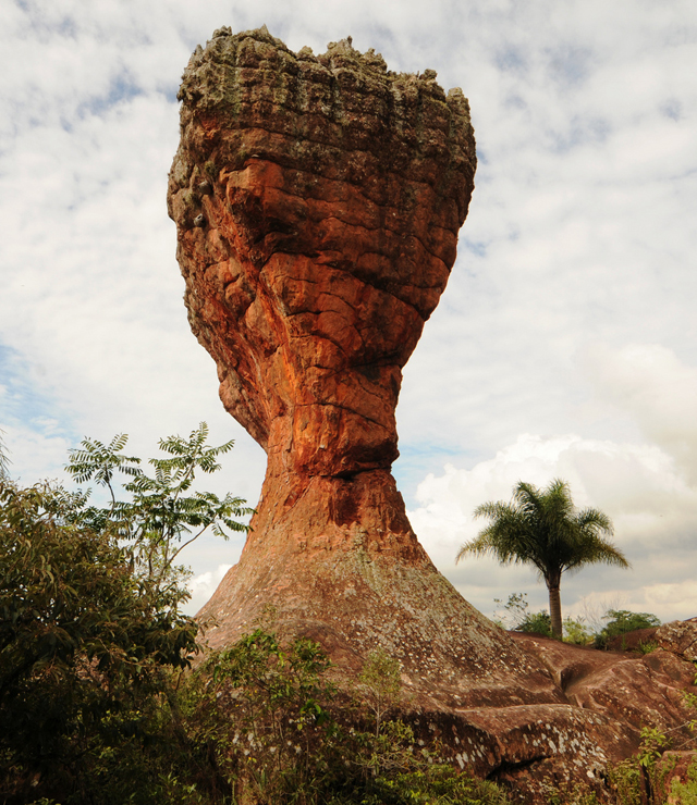 Parque Estadual de Vila Velha no Paraná