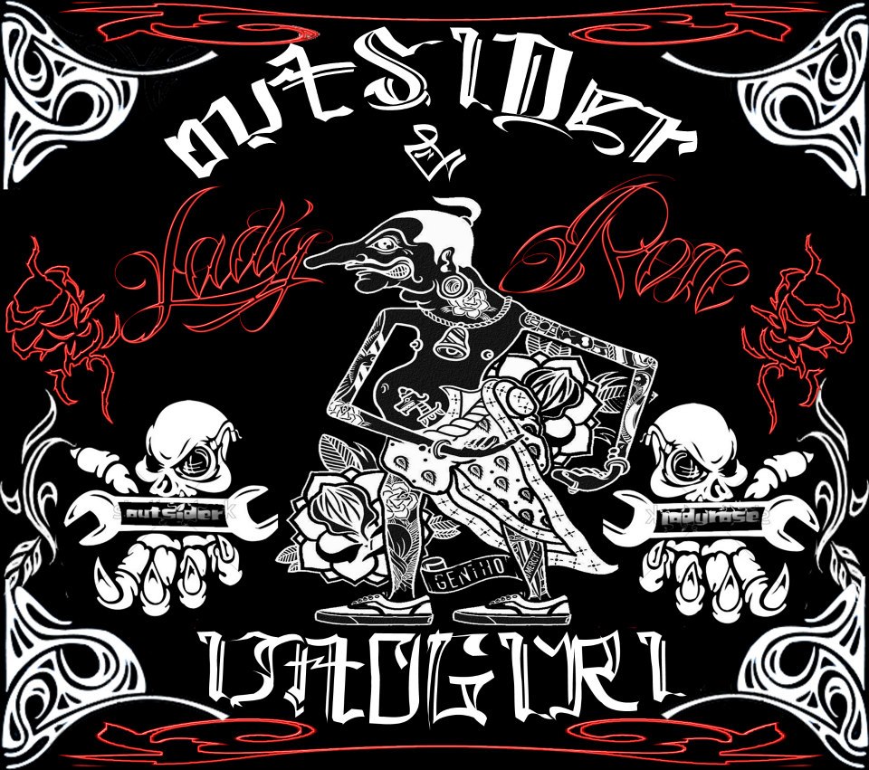 Logo Outsider Lady Rose Indonesia Part II Koleksi Musik Indonesia