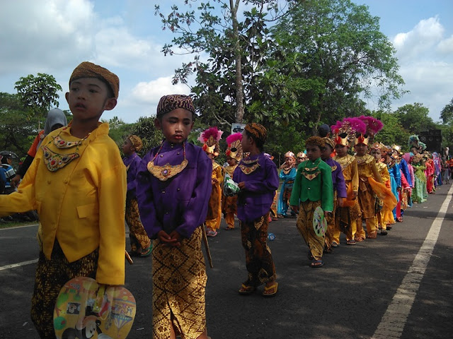 Foto Paling baru Karnaval 2016 SDN mulyoagung IV kecamatan singgahan