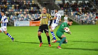 Partido en Lasesarre del Barakaldo y el Torrelavega