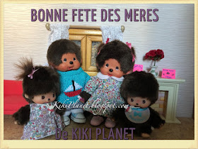 kiki monchhichi bebichhichi f^te des mères mother day cute toys life poupée doll