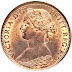 British Coins Farthing 1863 Queen Victoria