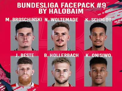 PES 2021 Bundesliga Facepack #9 2023
