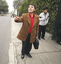 Hernán Fuentes, presidente de la región de Puno