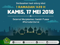 Selamat Menjalankan Ibadah Puasa 1439 H