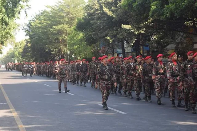 Kokam Muhammadiyah Keluar Barak Tolak RUU HIP