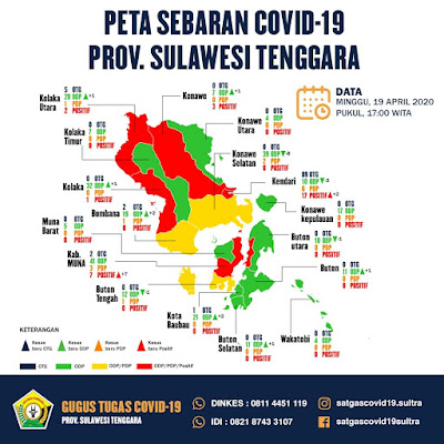 update terkini perkembangan covid-19 sulawesi tenggara