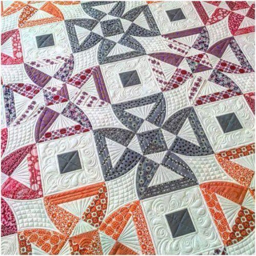 Twisted Blossom Quilt - Free Pattern 