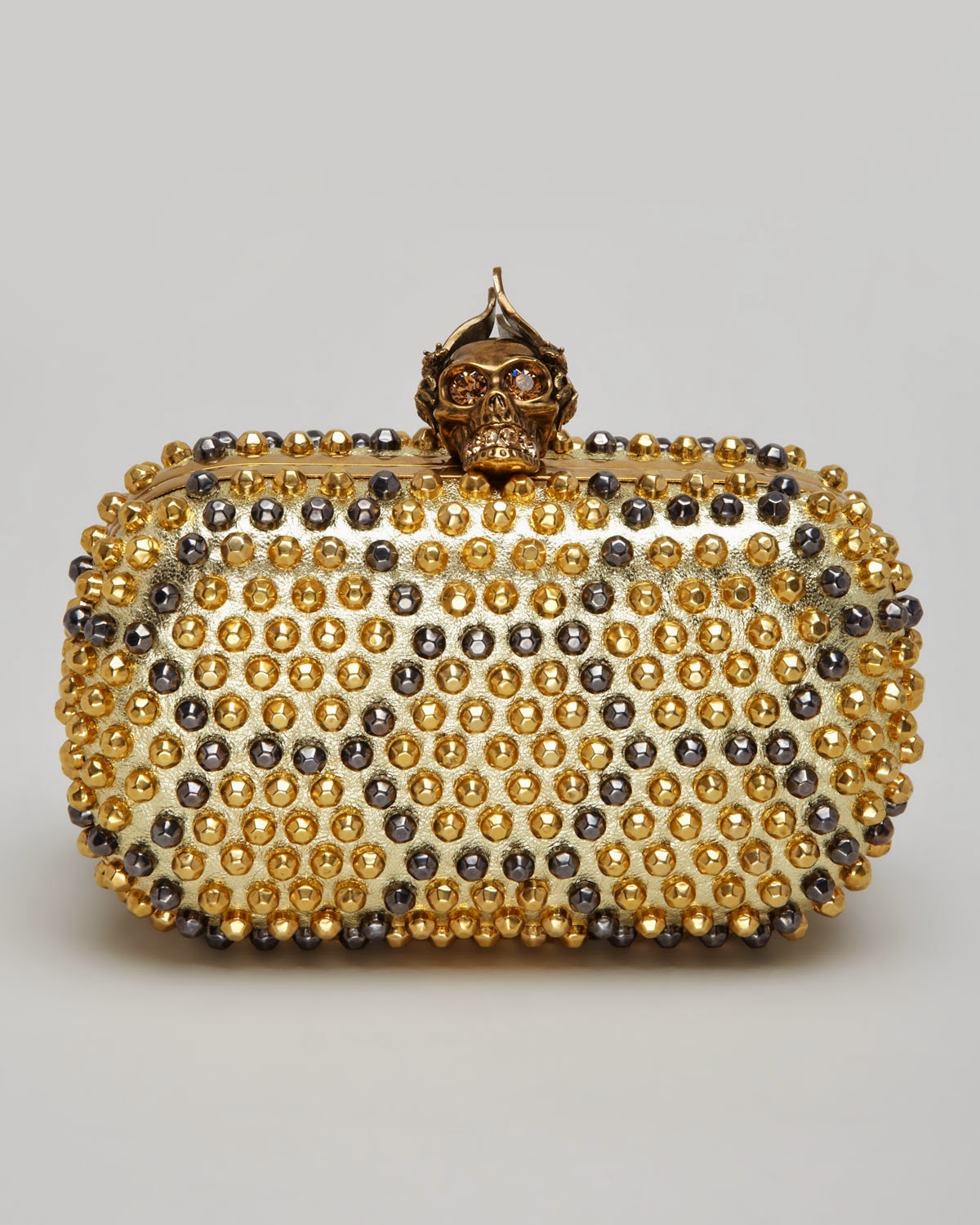 gold with an elegant handbags