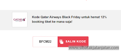 kode qatar airways black friday untuk hemat 12% booking tiket ke mana saja