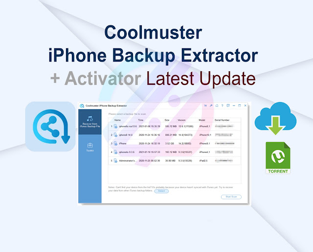 Coolmuster iPhone Backup Extractor 3.3.20 + Activator Latest Update