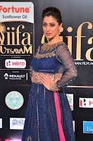 Raai Laxmi in Beautiful Backless Designer Anarkali Gown at IIFA Utsavam Awards 2017  Day 2  Exclusive 13.JPG