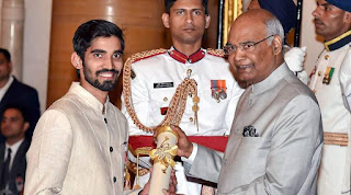 Spotlight : Kidambi Srikanth And Somdev Devvarman Felicitated with Padma Shri