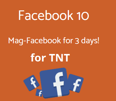 TNT FB10 Promo: 1GB of Facebook for 3 Days for Only 10 Pesos