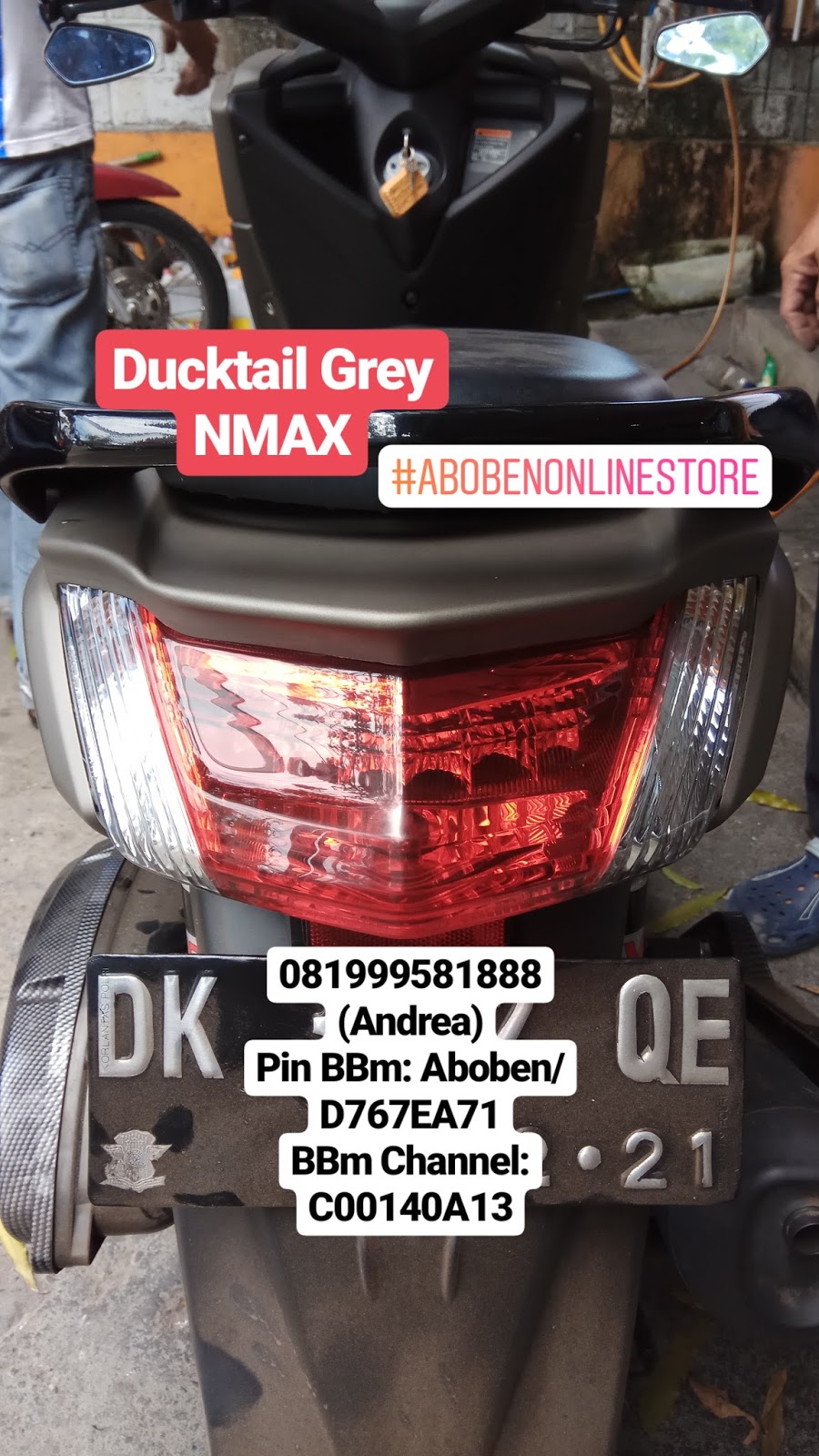 www aboben com Ducktail NMAX 