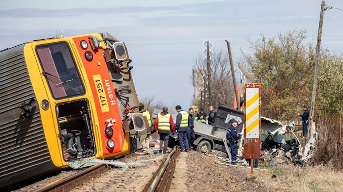  Ötven baleset történt idén vasúti átjáróban, 19-en haltak meg (videó)
