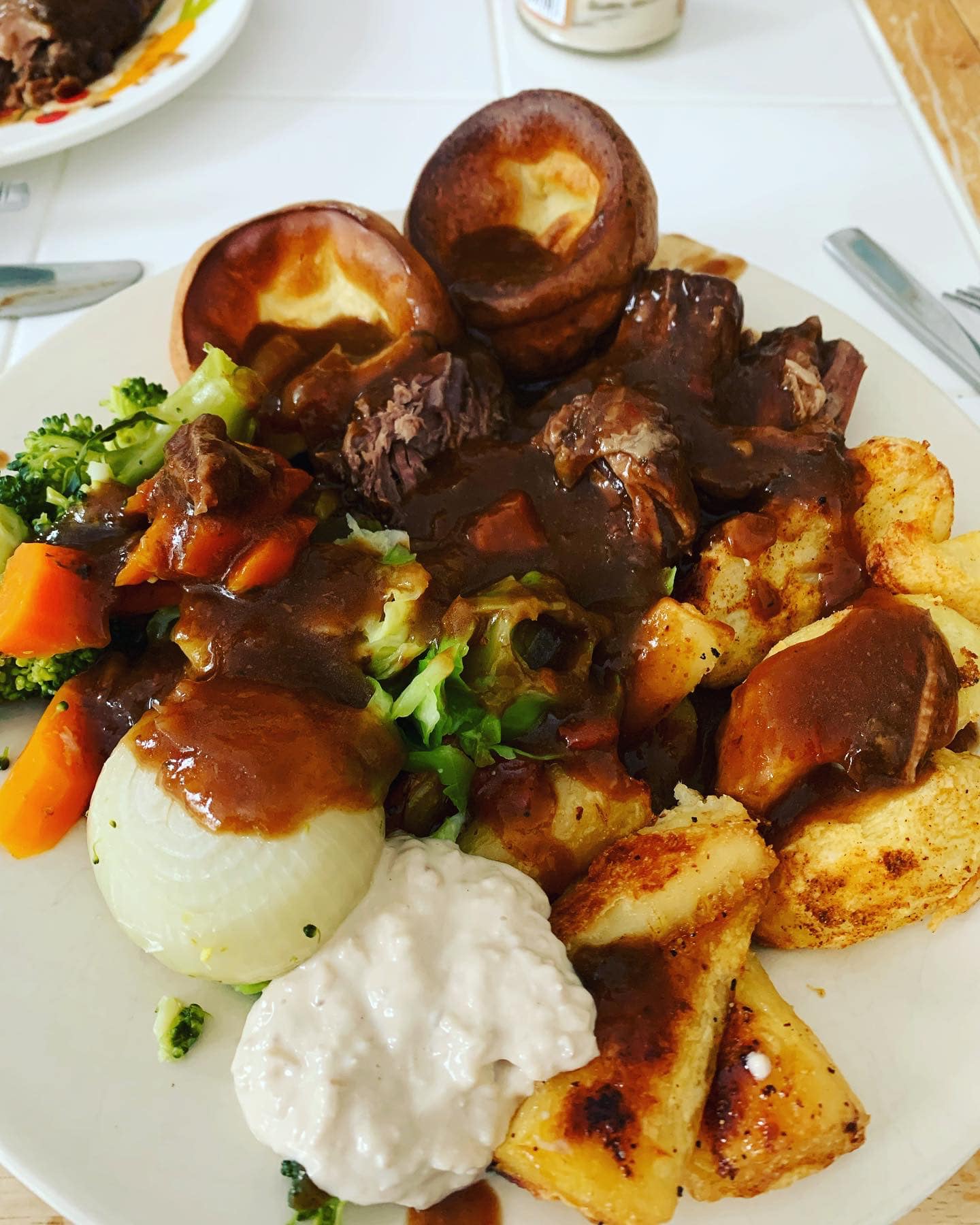 Slow cooked beef dinner recipe