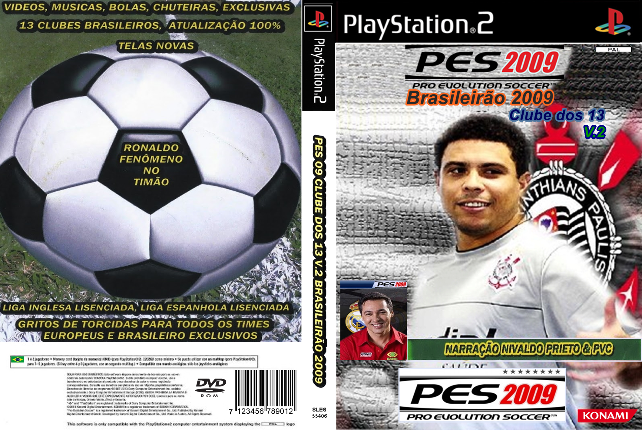 Meu PS2 Nostalgia: PES ISO PS2