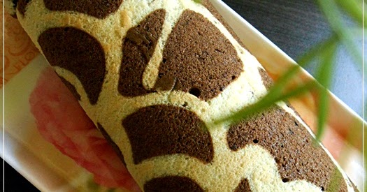 Cooking with soul: GIRAFFE ROLL CAKE