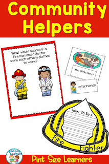 In this Community Helpers / Community Workers bundle you will receive numerous lessons, centers and activities to help your students learn about and appreciate the people in their community. These Community Helpers Activities are perfect for connecting social studies to your language arts standards. Your kindergarten or first grade students will learn about community workers with this engaging literacy and social studies unit.